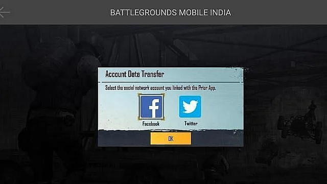 Choose the platform that is linked to your PUBG Mobile account.