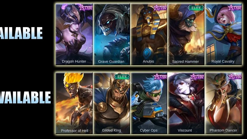 Rare Skin Fragment Shop Changes