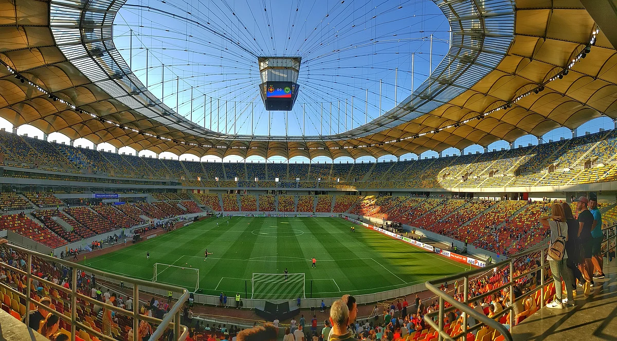 Location of TI10 - Arena Nationala in Bucharest, Romania