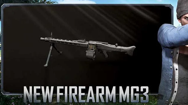 BGMI July 2021 Update - MG3 Light Machine Gun