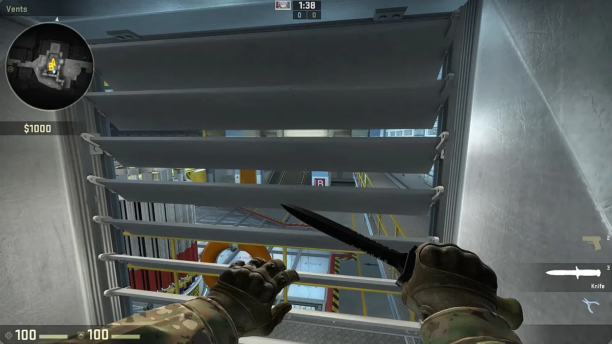 Nuke Vent in Open Position