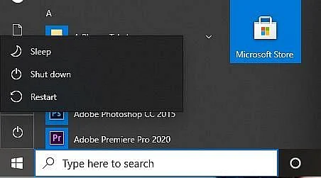 Restart Windows