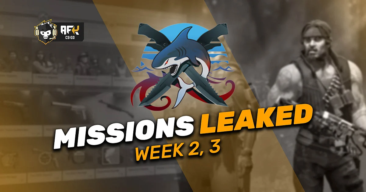 Operation Riptide CS:GO Week 2 And 3 Missions Leaked