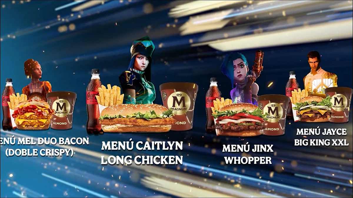 Burger King Now Has A League Of Legends Arcane Themed Menu Burger King Now Has A League Of Legends Arcane Themed Menu