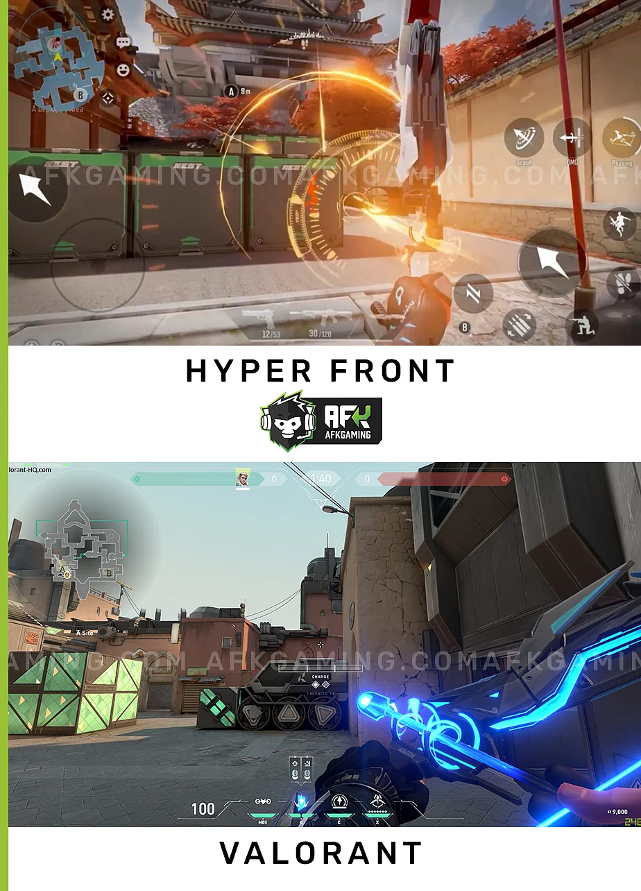 Hyper Front vs Valorant