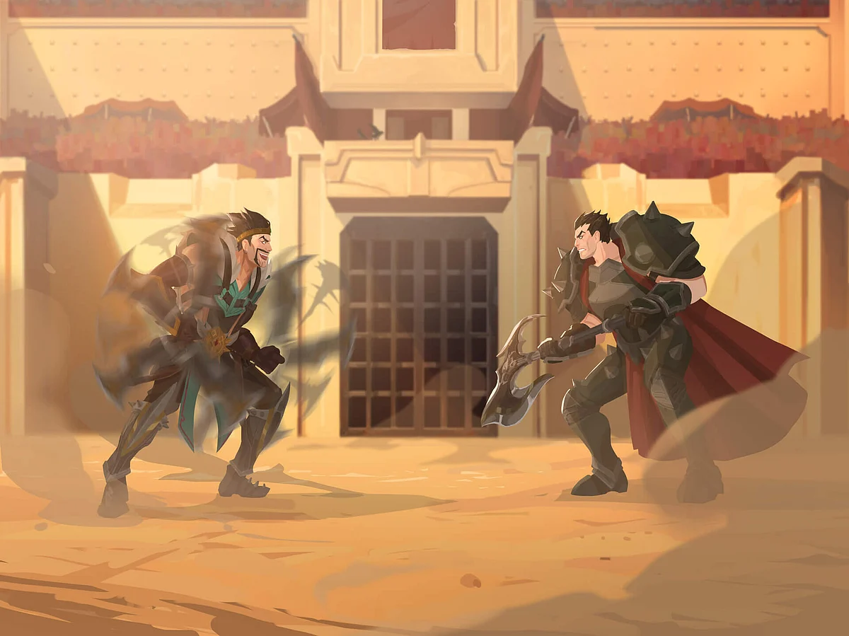 Noxian brothers Darius and Draven