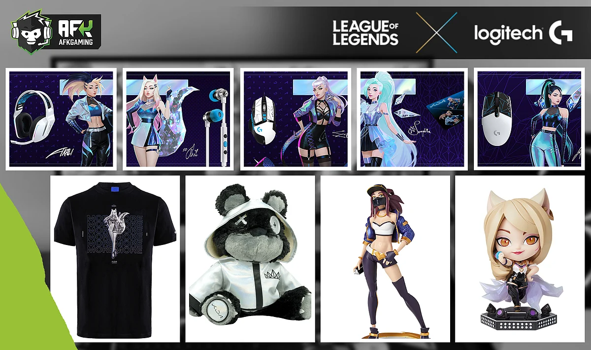 Riot capitalised on the unexpected success of K/DA through tie-ins and merchandise.