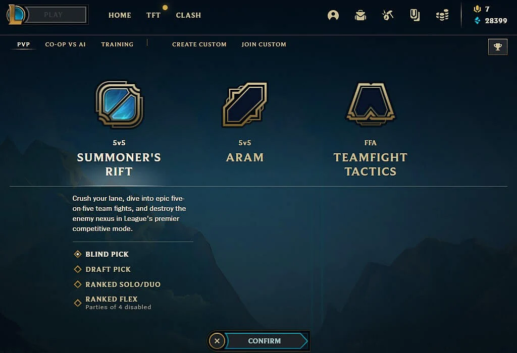 Game modes in League of Legends