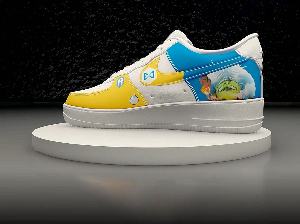 Axie Infinity Themed Nike Sneaker
