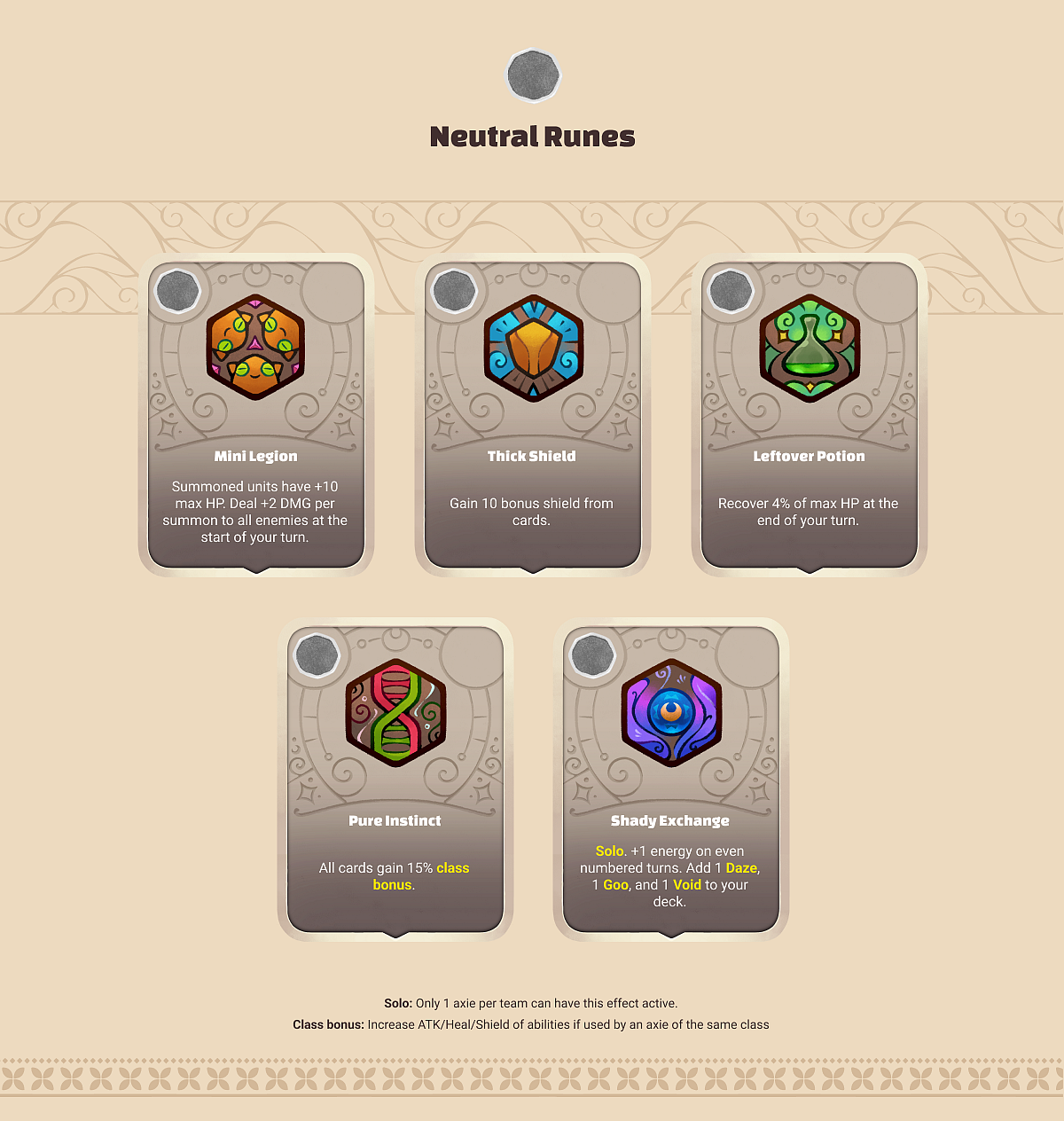 Neutral Runes