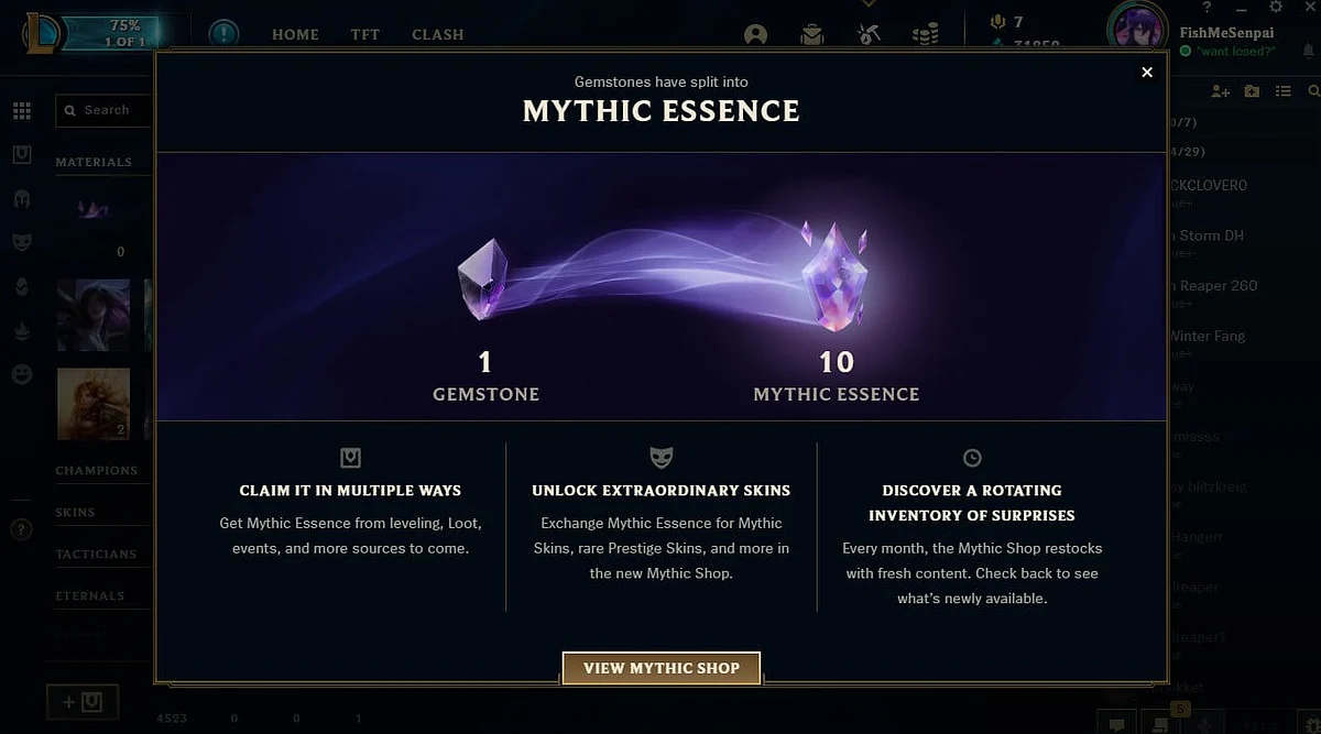 Mythic Essence