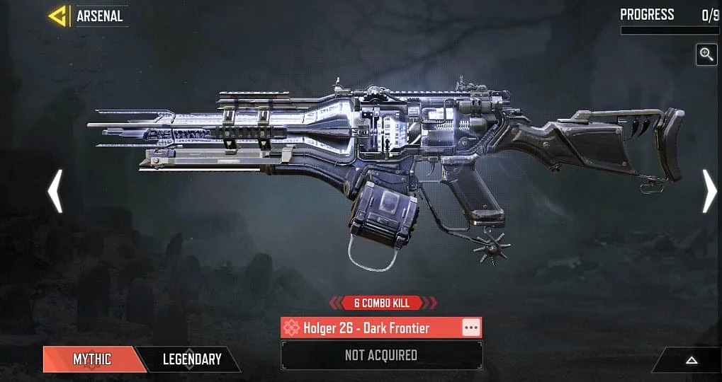 A weapon as mysterious as its in-game description...