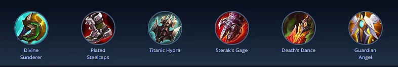 Item order - League of Legends