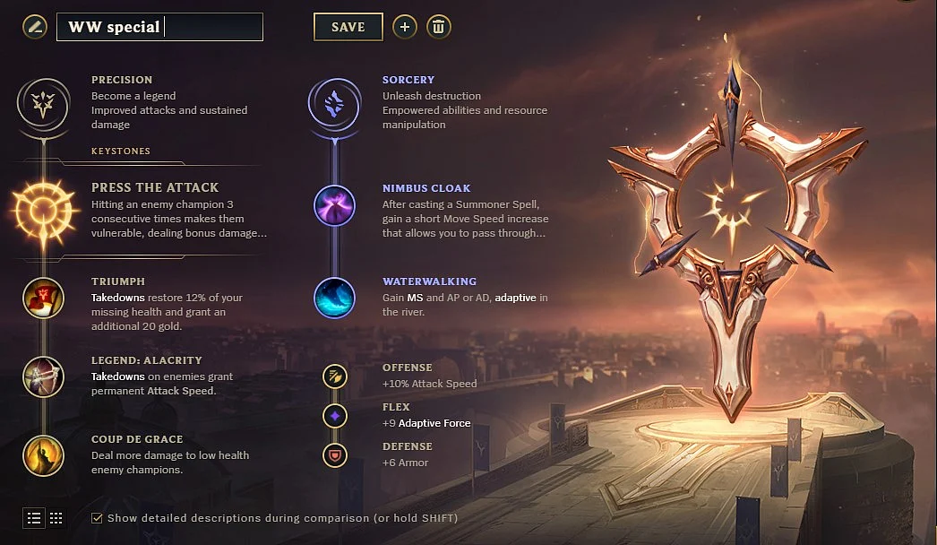 Warwick runes - League of Legends
