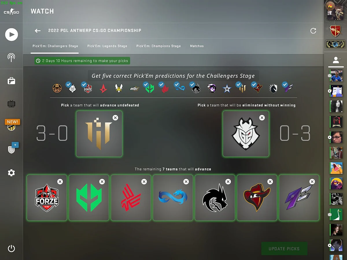 Huge Byron Pick'Em prediction for Challenger Stage of Antwerp Major