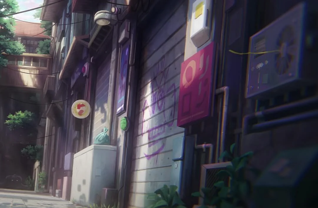 Monkey graffiti on the wall could be for Star Guardian Jinx