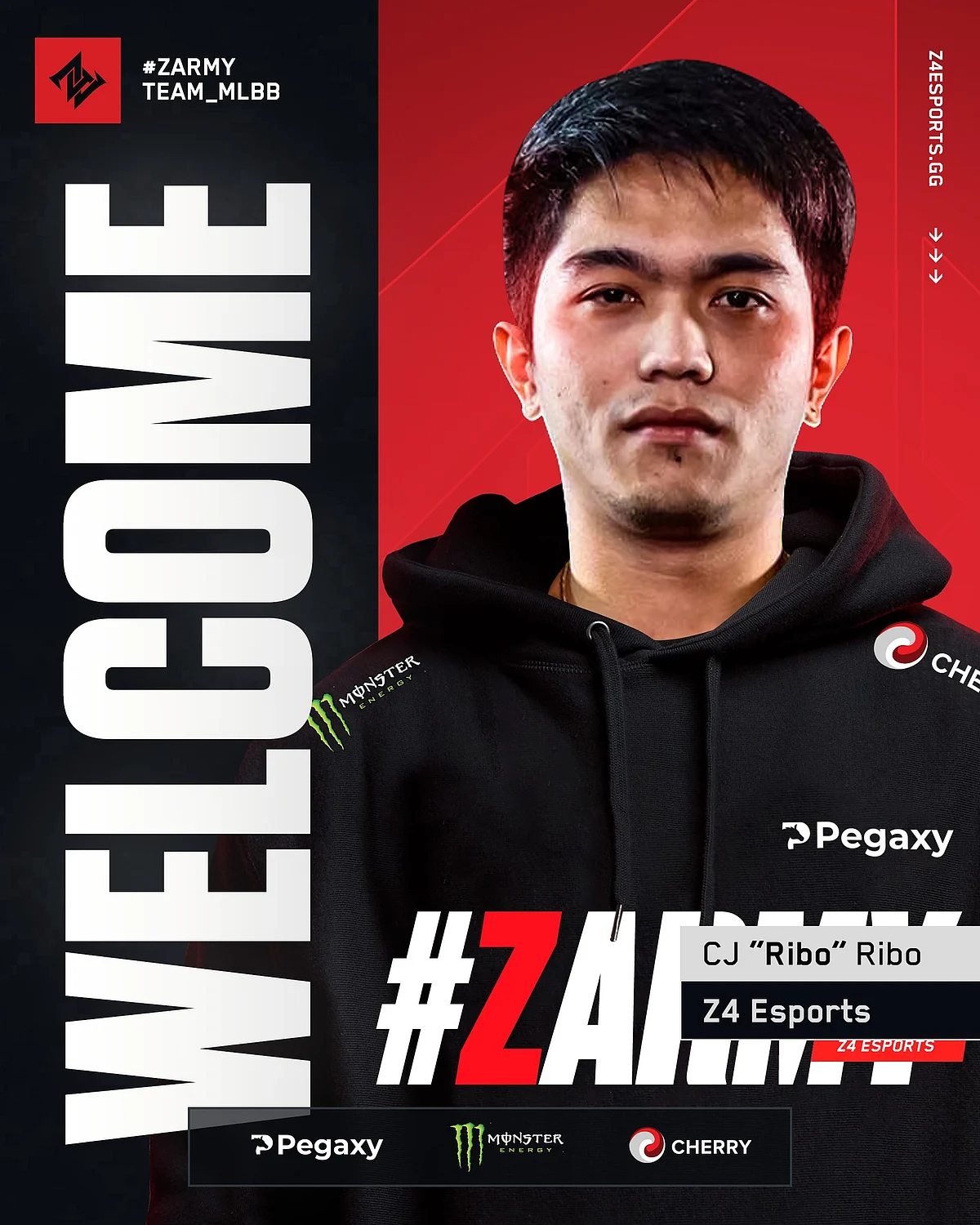 Ribo Officially Joins Z4 Esports