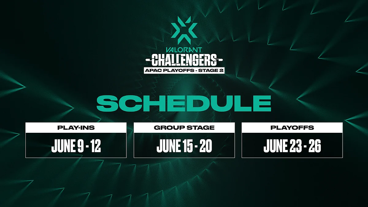 VCT APAC Challengers Schedule