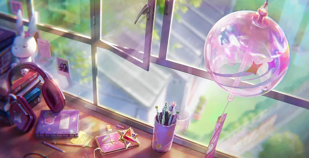 Hints suggest that this could be Star Guardian Ahri's table