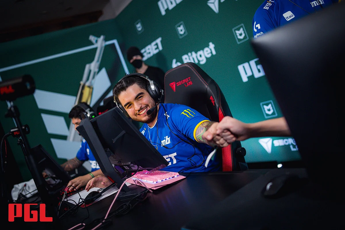 Chelo at PGL Antwerp Major 2022 with MIBR
