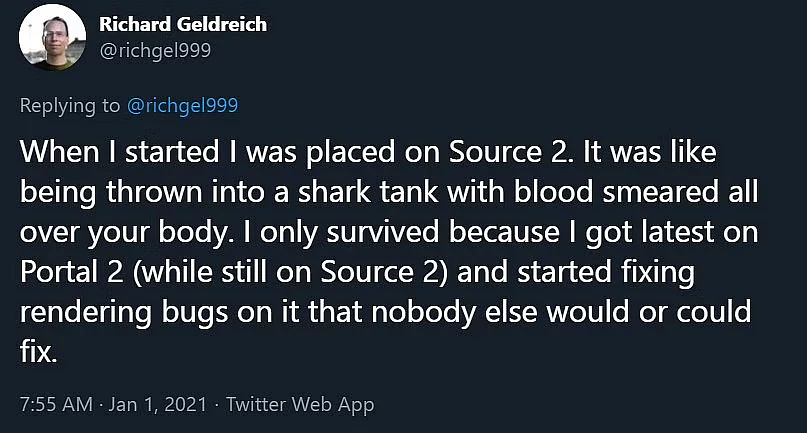 Richard Geldreich has previously worked on Source 2