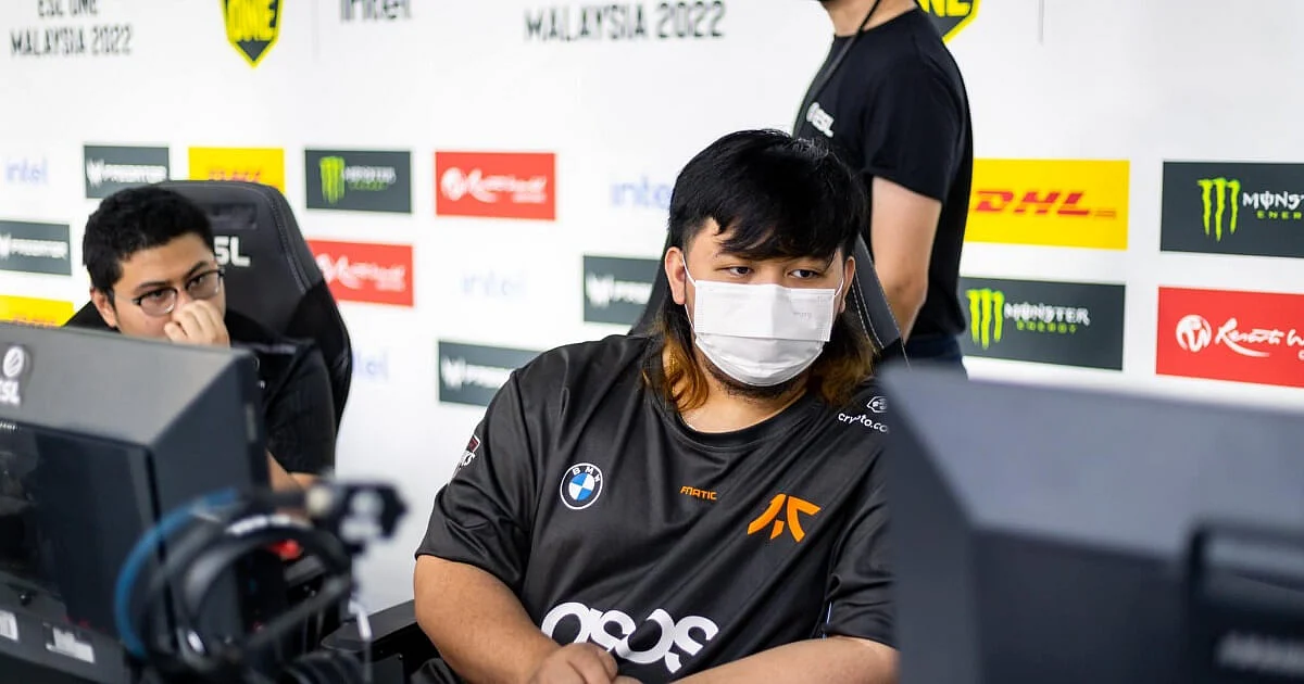 Fnatic's Jaunuel at ESL One Malaysia 2022