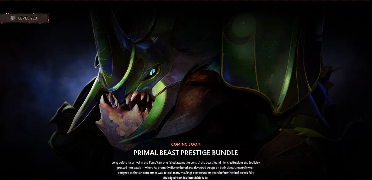 Prestige Bundle For Primal Beast