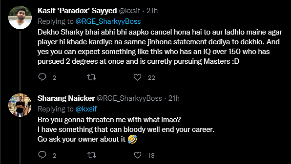 SharkyyBoss and Paradox turn things ugly
