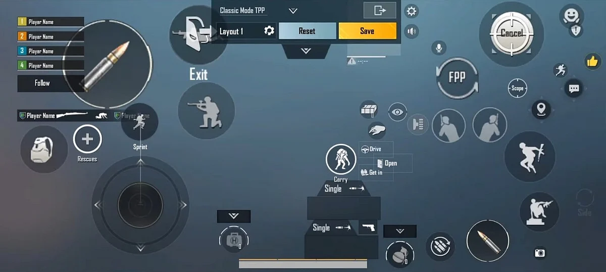 Solo Rush’s BGMI Controls