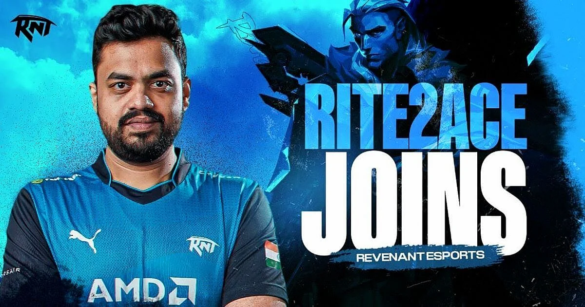 Revenant Esports Signs Rite2ace To Valorant Team