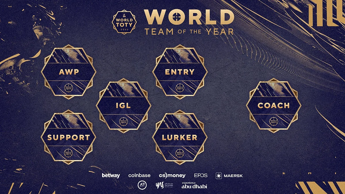 BLAST Premier - World CS:GO Team Of The Year 2022