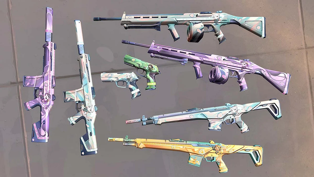 Valorant 9 lives skins