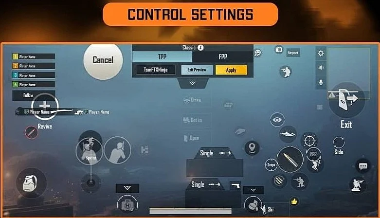 NinjaJOD control settings