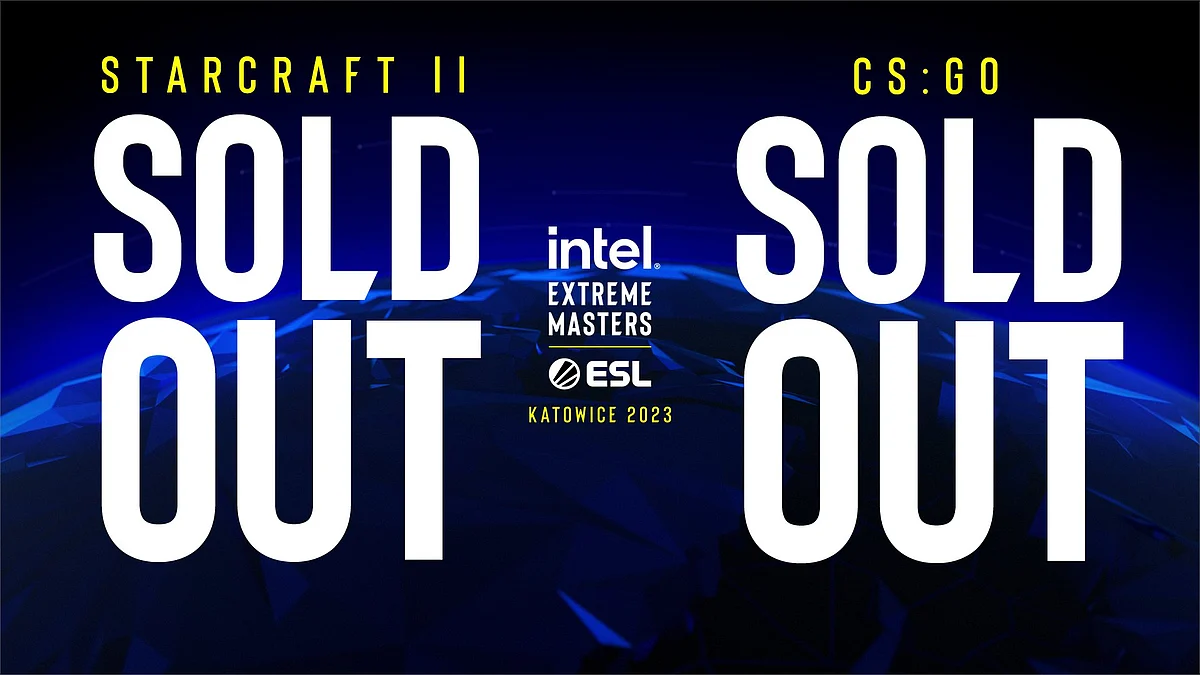 All tickets sold out for IEM Katowice 2023