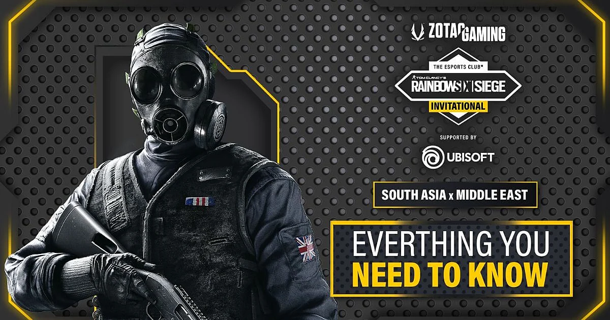 Zotac Gaming TEC Rainbow Six Siege Invitational: Complete Details