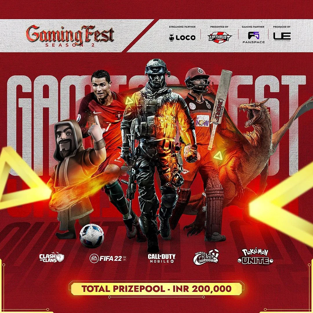 Upthrust Esports Gaming Fest Season 2