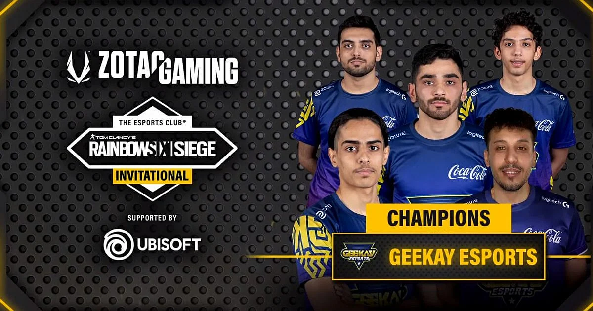 Geekay Esports Wins TEC Rainbow Six Siege Invitational