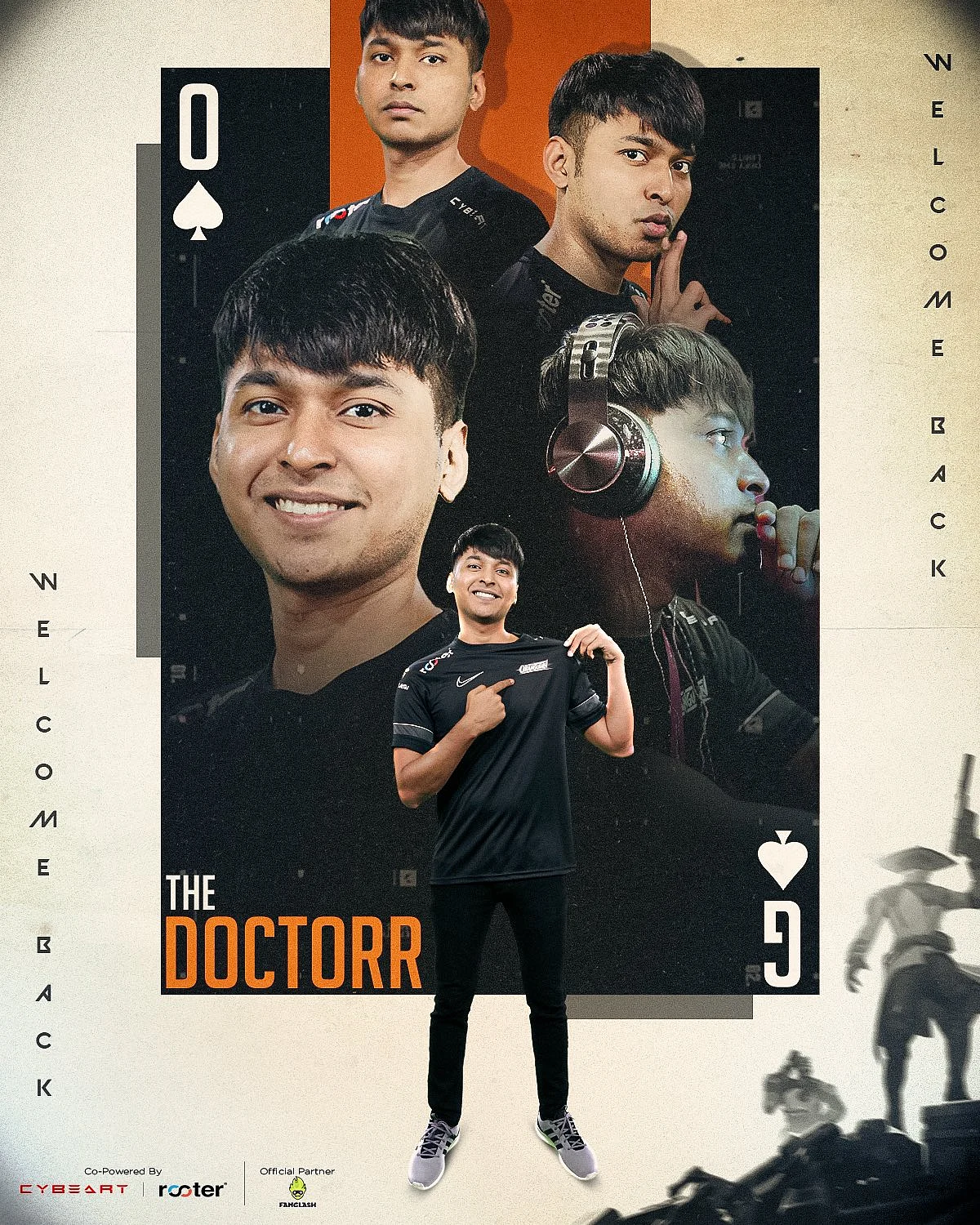 TheDoctorr returns to join Orangutan's Valorant roster as Head Coach