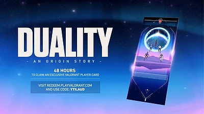 Duality Valorant Player Card How To Get Where To Redeem Duality Valorant Player Card How To Get Where To Redeem