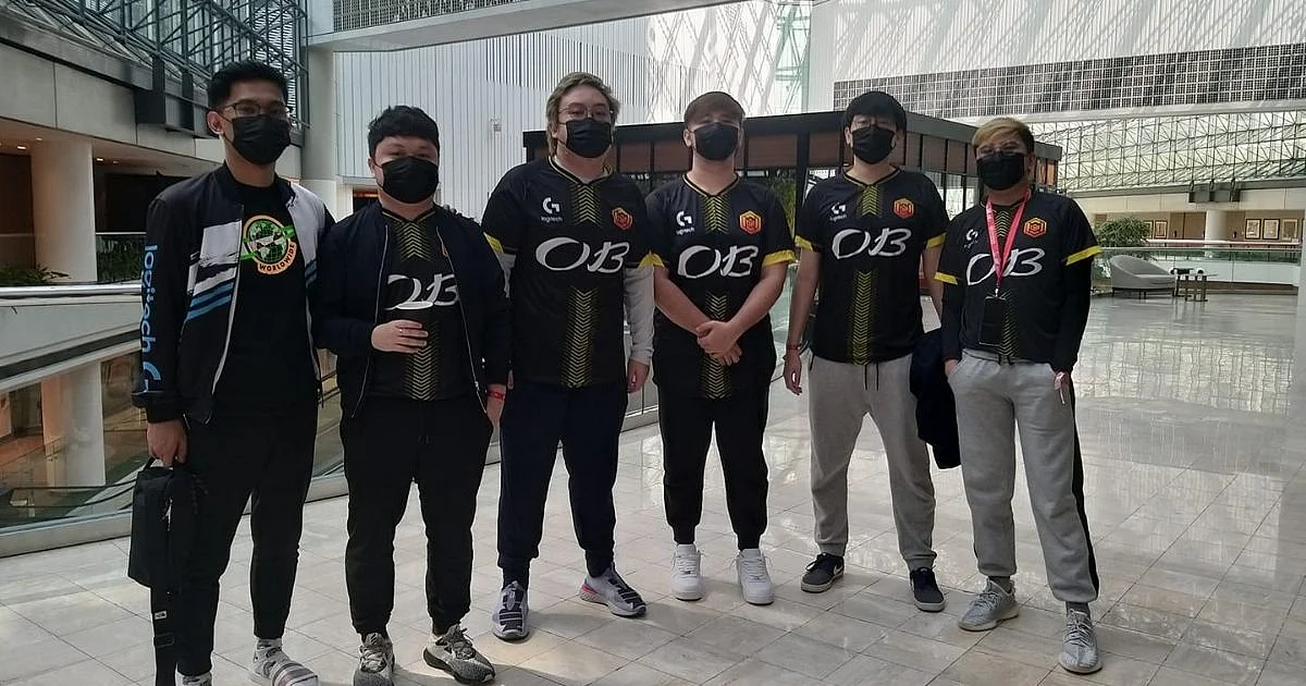 OB.Neon's roster at the Singapore Major