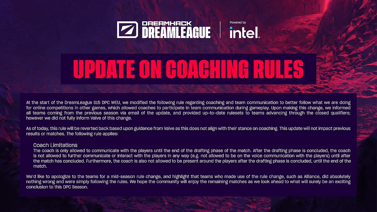Dota 2 Players and Personalities React to the Coaching Controversy