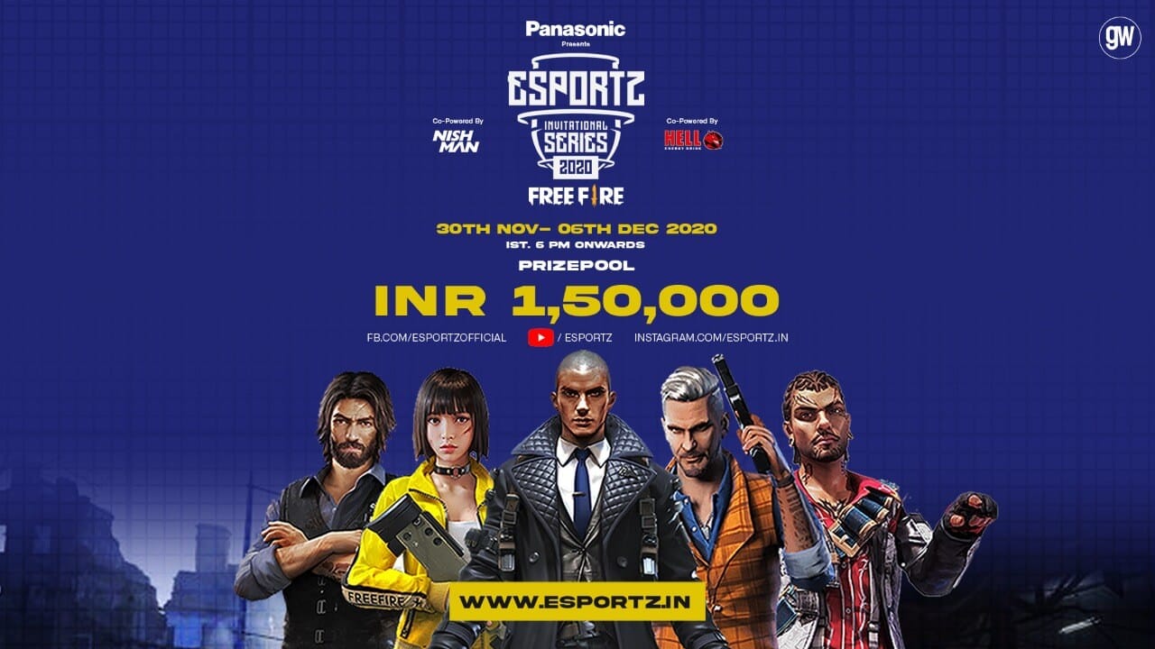Free Fire Tournament Esportz Invitational Series Announced