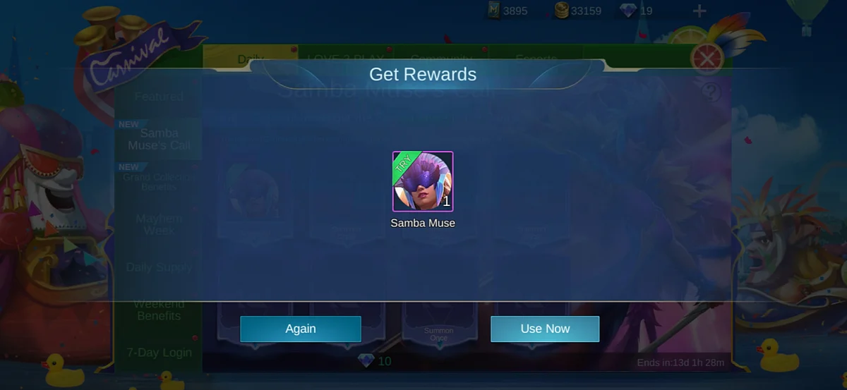 Mobile Legends Samba Muse Draw Event Goes Live