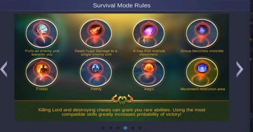 Survival: Nexus Mobile Legends Game Mode Leaked in the Advanced Server