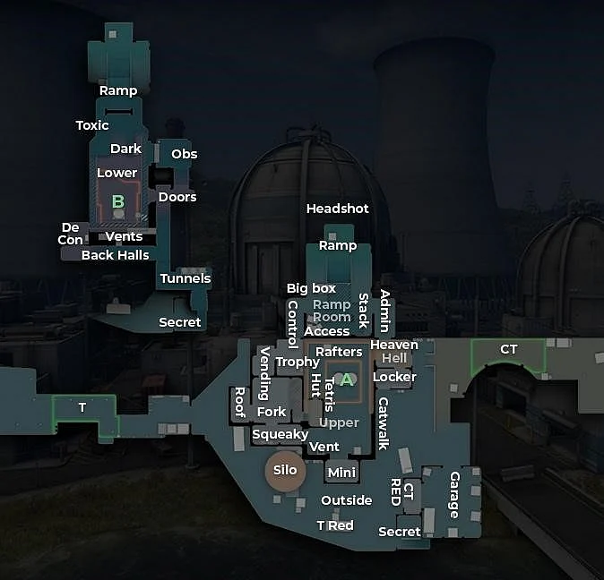 CS:GO Callouts 2021 - Dust 2, Mirage, Vertigo, Nuke, and More
