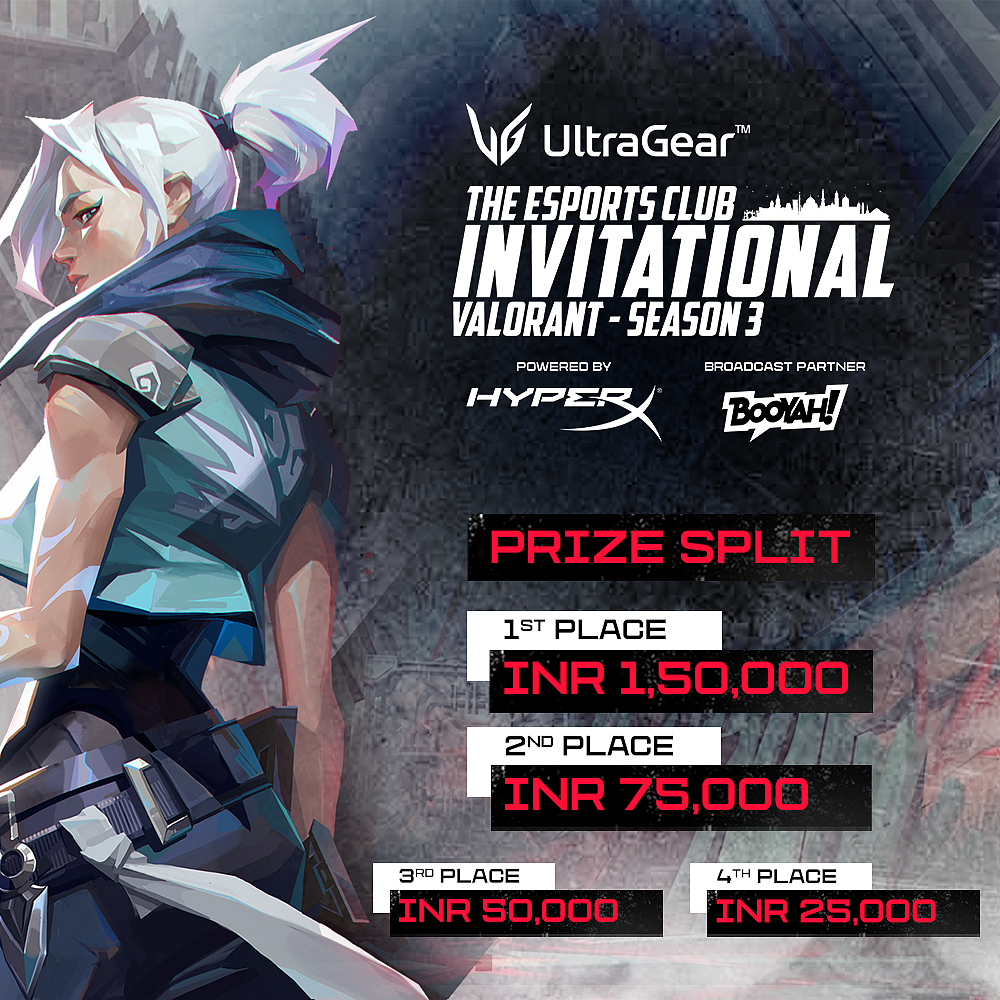 The Esports Club Announces INR 300,000 Valorant Invitational Season 3