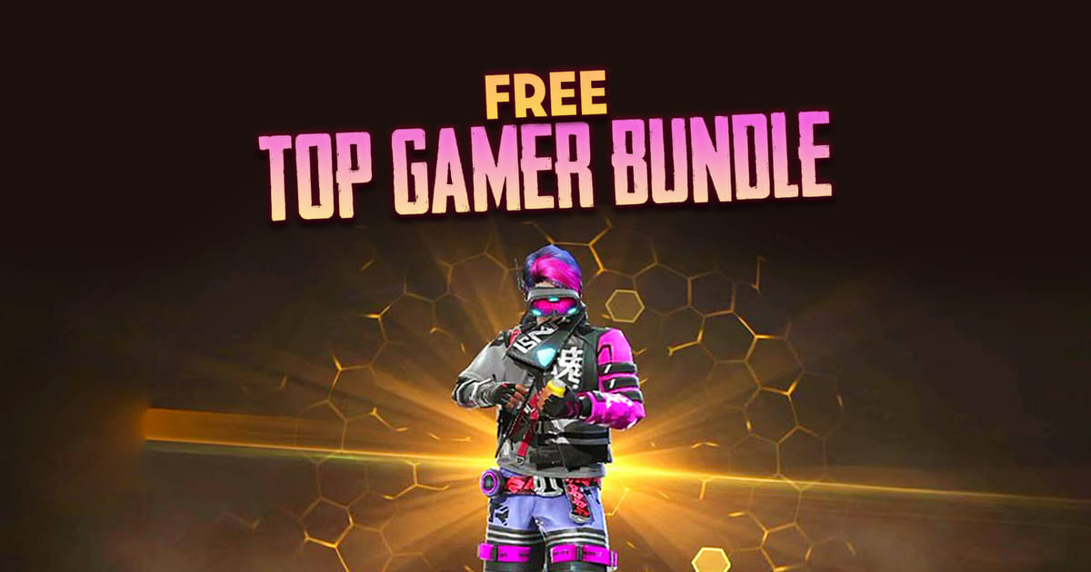 Free Fire How To Get The Top Gamer Bundle For Free