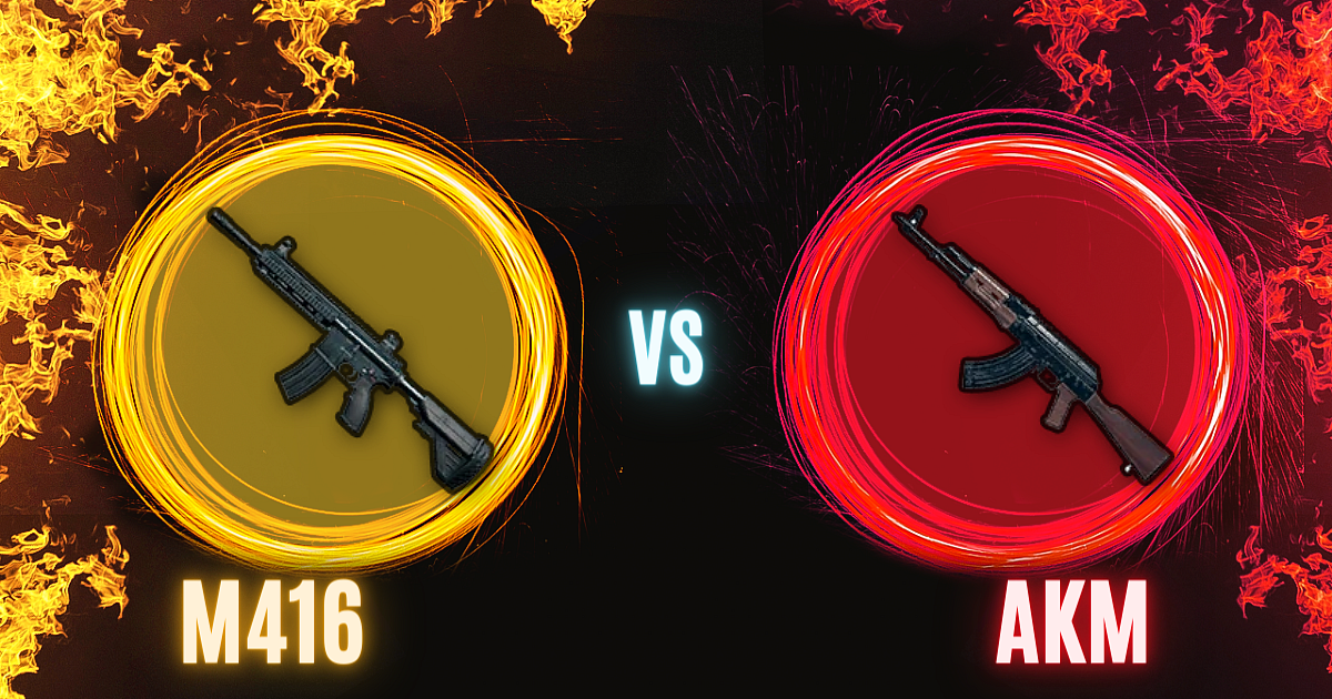 AKM vs M416: Which Is the Best Assault Rifle in BGMI?