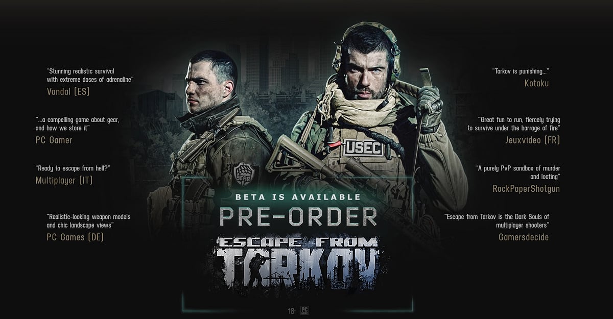 Will Escape From Tarkov Come To Console? Latest Details