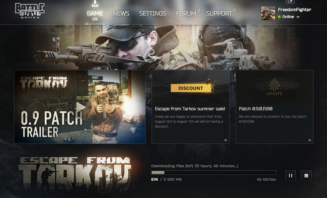 Escape From Tarkov Download Size How Big Is Battlestate s Survival Shooter On PC
